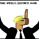 <p><em>Make America craziness again</em>. / <strong>Malagón</strong></p>