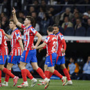 <p>Los jugadores del Atleti celebran el gol de Julián Álvarez. / <strong>Atlético de Madrid</strong></p>