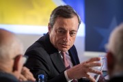 <p>Mario Draghi, durante un acto del BCE (2019).</p>