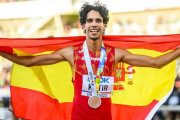 <p>El atleta murciano Mohamed Katir. </p>