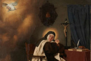 <p>Fragmento de 'Santa Teresa de Jesús' de Miguel Jadraque (1882). Óleo sobre lienzo. </p>