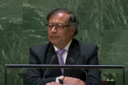 <p>Gustavo Petro, durante su discurso ante la Asamblea General de la ONU del 19 de septiembre de 2023. / <strong>Naciones Unidas</strong></p>