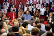 <p>Pedro Sánchez interviene en el comité federal del PSOE el 28 de octubre de 2023. / <strong>PSOE </strong></p>