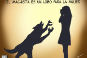 <p><em>El machista es un lobo para la mujer.</em> / <strong>Pedripol</strong></p>