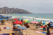 <p>Playa de Levante, en Benidorm. / <strong>Diego Delso</strong></p>