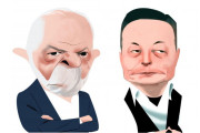 <p>Lula da Silva y Elon Musk. / <strong>Luis Grañena</strong></p>