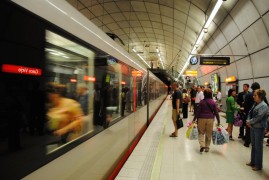 <p>Metro de Bilbao, estación Casco Viejo.</p>