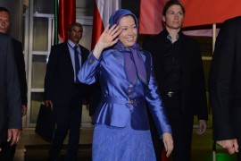 <p> Maryam Rajavi, presidenta del National Concil of Resistance of  Iran.</p>