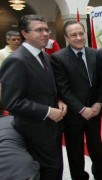 <p>Francisco Granados, con Florentino Pérez.</p>
