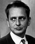 <p>El líder socialdemócrata sueco Olof Palme</p>