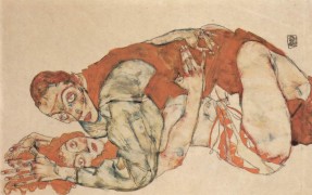 <p><em>Acto de amor</em>, 1915. Obra de Egon Schiele.</p>
