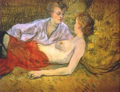 <p><em>Las dos amantes</em>, de Henri Toulouse-Lautrec.</p>