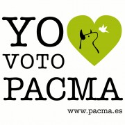 <p>Eslogan de PACMA en las elecciones europeas de 2014</p>