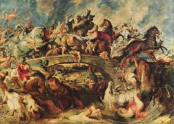 <p><em>El combate de las amazonas</em>. Rubens, 1619.</p>