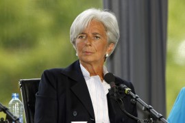 <p>Christine Lagarde, presidenta del FMI.</p>