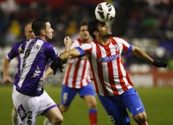 <p>Diego Costa, en un partido contra el Valladolid en su primera etapa con el Atlético de Madrid.</p>
