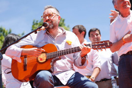 <p>Juan Carlos Girauta durante un acto de campaña en Madrid</p>