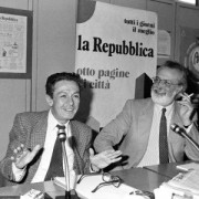 <p>Enrico Berlinguer y Eugenio Scalfari.</p>