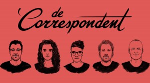 <p>Cartel promocional de De Correspondent</p>