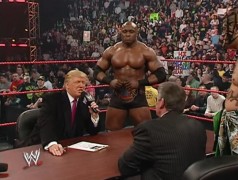 <p>Donald Trump, en el show de wrestling <em>Pressing Catch</em></p>