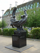 <p>Monumento en memoria de las Brigadas internacionales (Londres) </p>