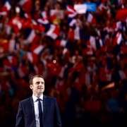 <p>Emmanuel Macron, en su mitin final de campaña enBercy (París) el pasado 17 de abril.</p>