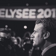 <p>Emmanuel Macron en el debate televisivo del pasado 4 de abril.</p>