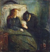 <p><em>L'enfant malade,</em> de Edvard Munch.</p>