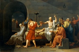 <p>La muerte de Socrates.</p>