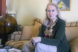 <p>María Rosa de Madariaga, durante la entrevista.</p>