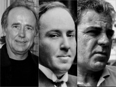 <p>Joan Manuel Serrat, Antonio Machado y Juan Mersé</p>