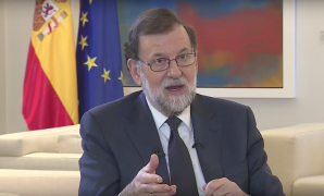 <p>Mariano Rajoy, en una entrevista con la Agencia EFE tras el referéndum del 1 de octubre en Cataluña.</p>