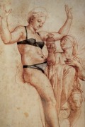 <p>De la serie 'De santas a putas' (2012), obra de Esther García Urquijo sobre dibujo de Leonardo da Vinci.</p>