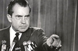 <p>Richard Nixon popularizó la expresión mayoría silenciosa en 1969, cuando pidió el apoyo de la ciudadanía para mantener la guerra de Vietnam.</p>