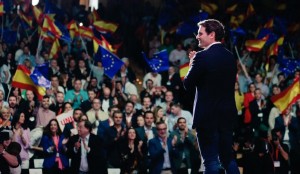 <p>Albert Rivera, en el acto de presentación de la plataforma de <em>España Ciudadana. </em>Mayo de 2018</p>