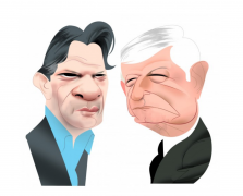 <p>Fernando Haddad y López Obrador.</p>