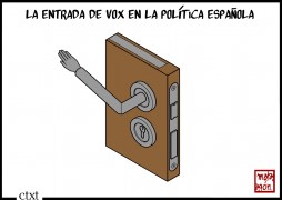 <p>La entrada de vox en al política española. </p>