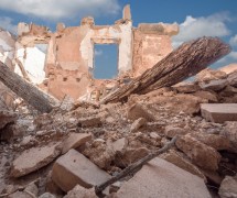 <p>Ruinas en Siria. </p>
