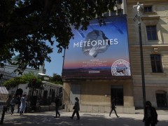 <p>Exposición “Meteoritos. Entre Cielo y Tierra” del Museo Nacional de Historia Natural de París. </p>