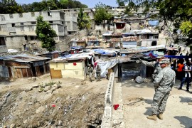 <p>Soldados estadounidenses en Port-au-Prince, Haití.</p>
