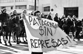 <p>Protesta Patagonia Sin Represas en Valparaíso, Chile.  </p>