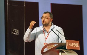 <p>Adrián Barbón, líder de PSOE asturiano.</p>