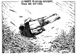<p>Valeria y su padre, migrantes salvadoreños, muertos en el río Bravo.</p>