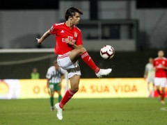 <p>Joao Félix durante el partido Río Ave - Benfica de la liga portuguesa que tuvo lugar el 12 de mayo.</p>