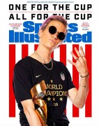 <p>Megan Rapinoe en la portada de Sports Illustrated. </p>