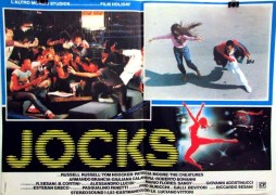 <p>Imagen promocional de la película Jocks (1984).</p>