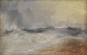 <p>'Olas rompiendo contra el viento', c.1840, Joseph Mallord William Turner (1775-1851).</p>