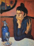 <p>'La bebedora de absenta', de Pablo Picasso. San Petersburgo, Museo Nacional del Ermitage.</p>