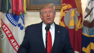 <p>Donald Trump anuncia la muerte de Abu Bakr al Bagdadi.</p>