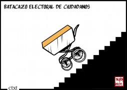 <p>Batacazo electoral de Ciudadanos.</p>